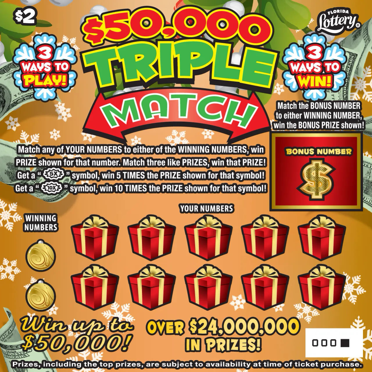 $50,000 TRIPLE MATCH