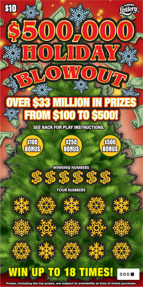 $500,000 HOLIDAY BLOWOUT
