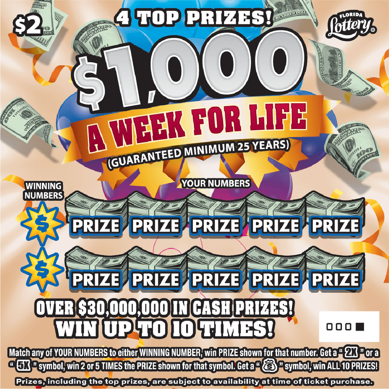$1,000 A WEEK FOR LIFE